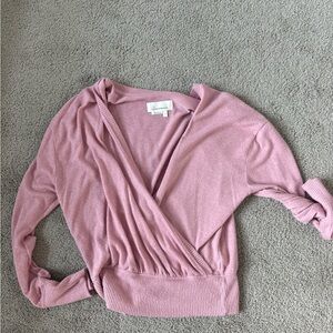 Anthropologie Wrap top